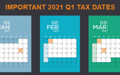 2021 Q1 tax calendar: Key deadlines for businesses and other employers