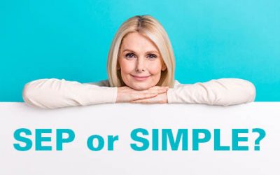 Explore SEP and SIMPLE retirement plans for your small business