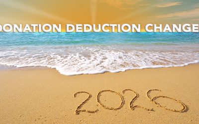 Changes to charitable donation deductions are on the horizon