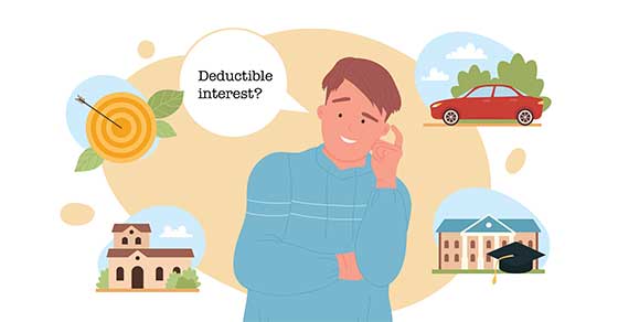 4 types of interest expense you may be able to deduct